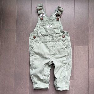 OshKosh B’gosh Baby Light Green Overalls, 6M
